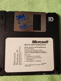 Disco Floppy  Windows 95 /Ms Dos Leggere