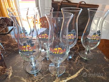 28 bicchieri da collezione hard rock