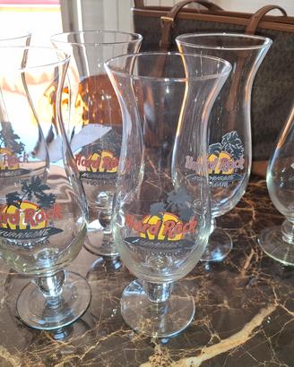 28 bicchieri da collezione hard rock