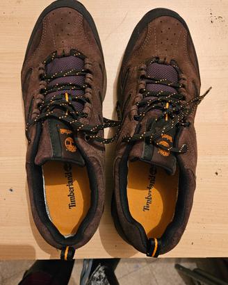 Timberland scarpe trekking pelle marrone outdoor