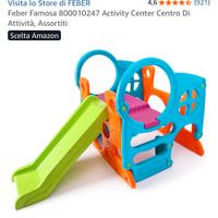 Feber famosa scivolo centro attività assortite