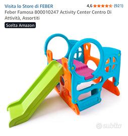 Feber famosa scivolo centro attività assortite