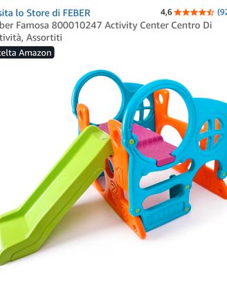Feber famosa scivolo centro attività assortite