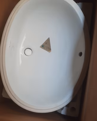 Lavandino Ceramica Dolomite ad incasso
