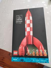 lego tin tin moon rocket 