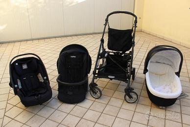 Trio Peg Perego "Pliko Switch"con accessori