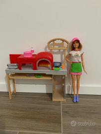 Barbie pizzeria+supermercato