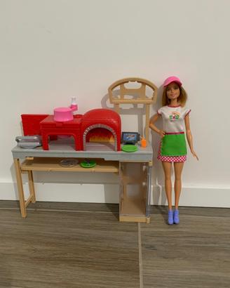 Barbie pizzeria+supermercato
