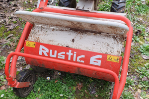 Trincio val garden rustico 6 con motore honda