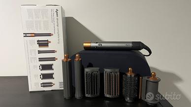 Dyson Airwrap Complete Long Nichel/Rame originale