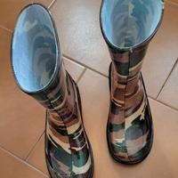 Stivale pioggia mimetico 31