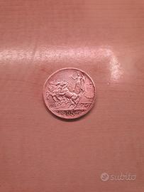 moneta 5 lire 1914 quadriga briosa vittorio emanue