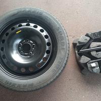 Ruotino Scorta Ford Raggio 17 5 Fori Completo Kit