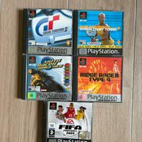 Lotto di Videogiochi per PlayStation 1