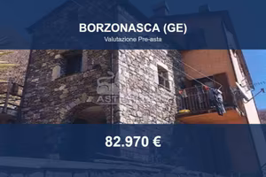 Immobile in asta di 50 m² a Borzonasca
