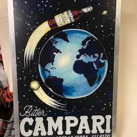 Insegna luminosa Campari mondo