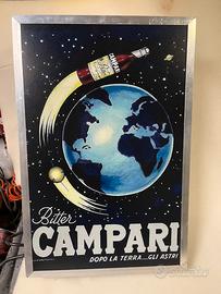 Insegna luminosa Campari mondo