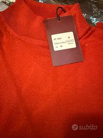 Maglione  colore rosso brand squad