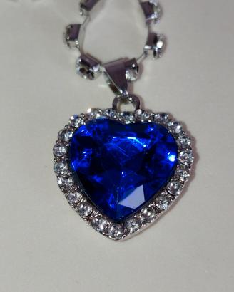 Collana Amuleto Cuore dell' Oceano Titanic 