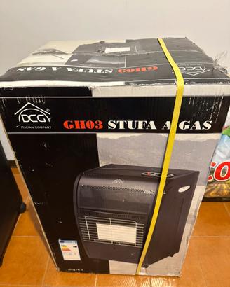 Stufa a Gas GPL DCG GH03 Nuova in Scatola 4200W
