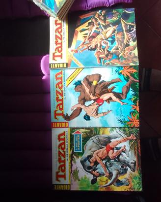 Tarzan gigante 12 numeri con poster e adesivi