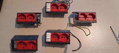 Blocco prese interruttori Ticino Living originali 