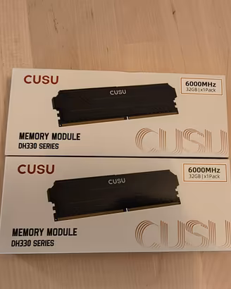 32Gb X2  (64GB) RAM DDR5 6000mhz NUOVE
