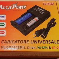 Batterie ricaricabili 3.7V 2000mAh +caricabatterie