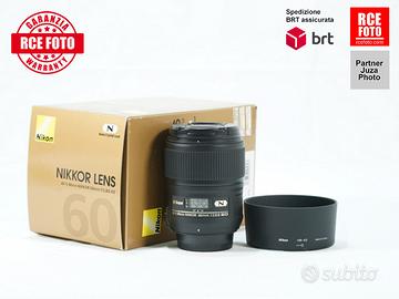 Nikon AF-S 60 F2.8 G ED Micro (Nikon)
