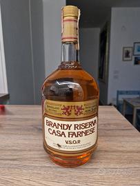 Brandy riserva Casa Farnese bottiglia numerata