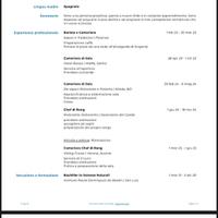 Cameriera di sala/Barista