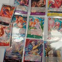 lotto carte promo one piece
