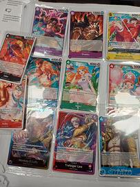 lotto carte promo one piece