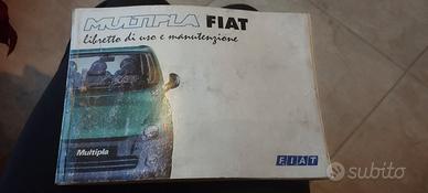 libretto uso e manutenzione fiat multipla 