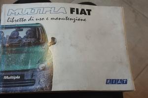 libretto uso e manutenzione fiat multipla 
