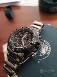 Citizen BL5345 Chrono Titanium 200m calendar