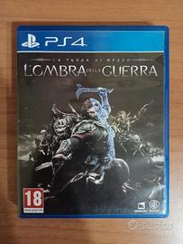 Gioco per PS4 l'ombra della guerra