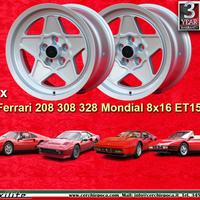 2 pz. cerchi Ferrari 208 308 328 Mondial 8x16 ET15