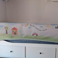 sponda per letto bambino/a