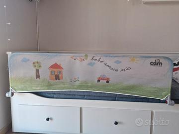sponda per letto bambino/a