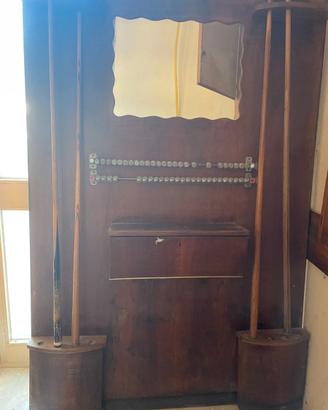 Segnapunti e portastecche biliardo vintage