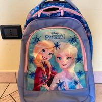 zaino trolley da scuola Frozen 