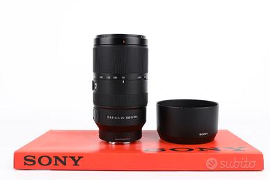 Sony  70-350mm f4.5-6.3 G OSS USATO GARANTITO PER
