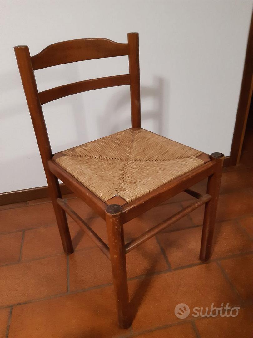 Sedie in legno e paglia da cucina mod. tipo Pisa - Arredamento e Casalinghi  In vendita a Treviso