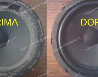 Riparazione altoparlanti