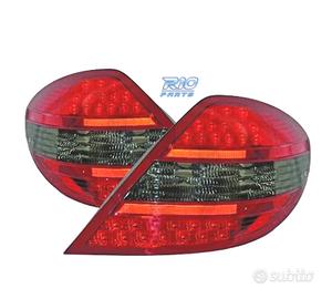 FANALI MERCEDES SLK R171 04-11 LED ROSSO AFFUMICAT