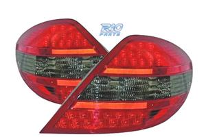 FANALI MERCEDES SLK R171 04-11 LED ROSSO AFFUMICAT