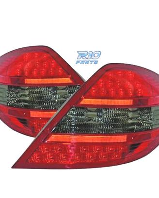 FANALI MERCEDES SLK R171 04-11 LED ROSSO AFFUMICAT