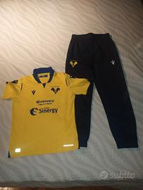 t-shirt pantalone felpato bambino Hellas Verona 