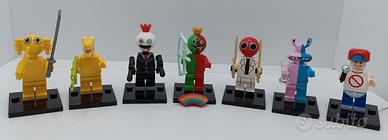Lotto Minifigure Blocks Roblox Rainbow Friends NEW